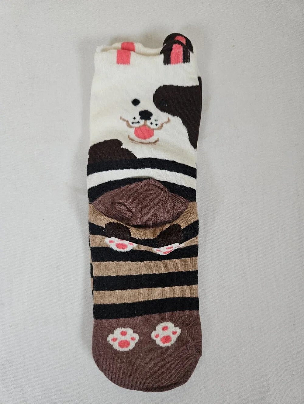 Dog Lover Novelty Crew Socks Set of 5 Pairs NWT Cute Puppy Animal Socks